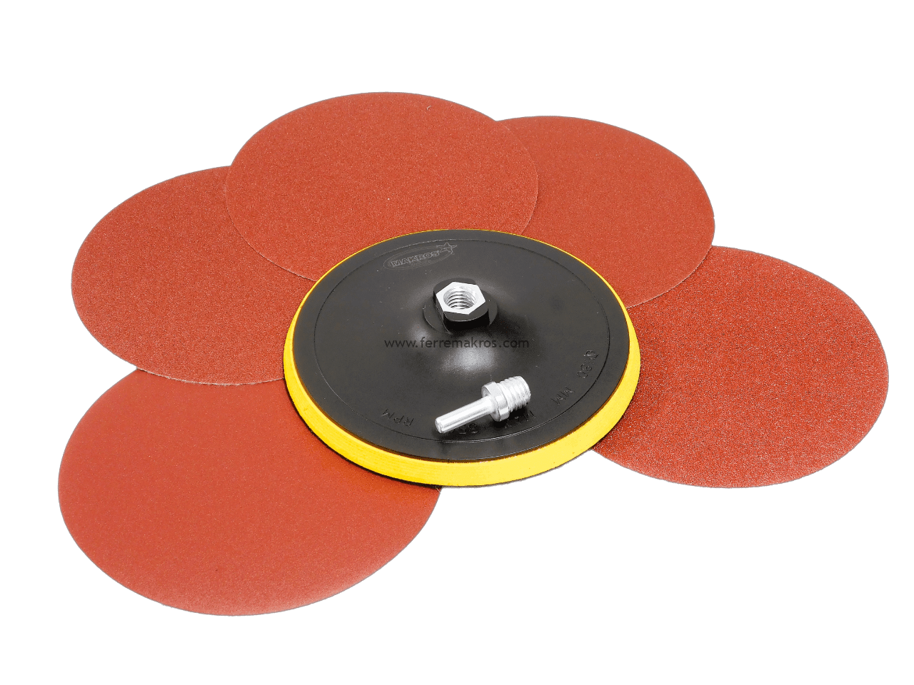 REF CAU 0090  KIT SOPORTE P.P. VELCRO MINIPULIDORA