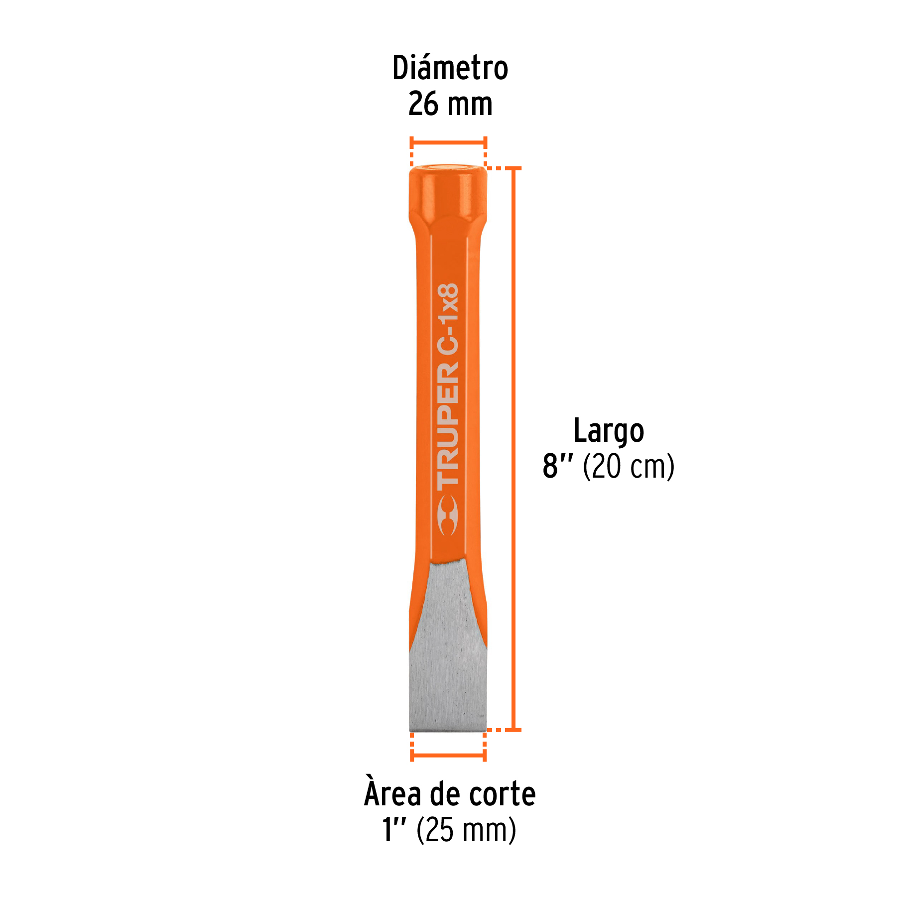 REF 12160 CINCEL PUNTERO 1/8