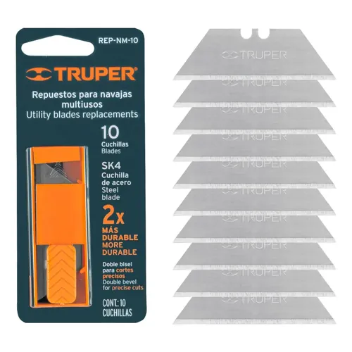 REF 16956 REPUESTO CUCHILLAS NARANJA TRUPER