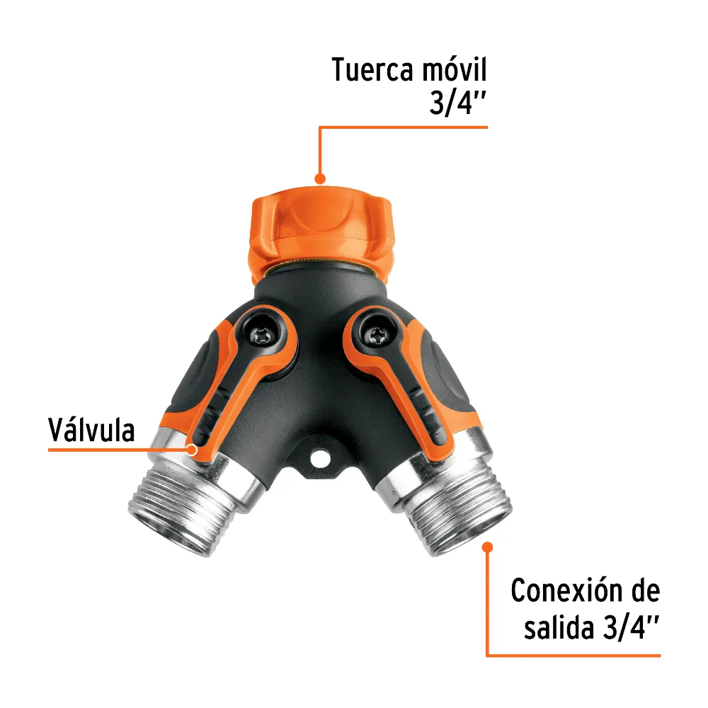 REF 102248 CONECTOR LAVADORA YEE METALICO PESADO