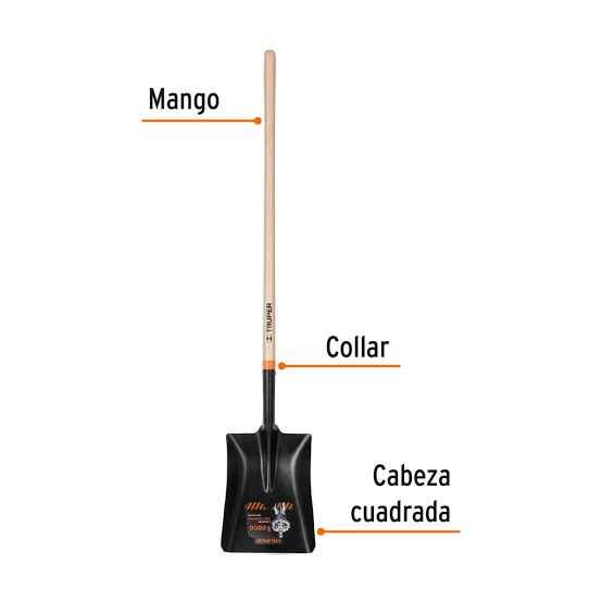 REF 11391 PALA T-2000 CUADRADA TIPO ESPAÑOL