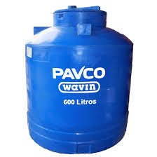 REF 2903125 TANQUE BOTELLA 600L AZUL PAVCO