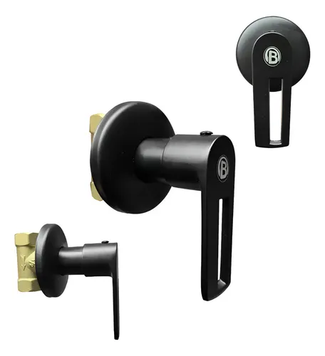 REF YW618-07 REGISTRO DUCHA BOCCHERINI METALICO NEGRO