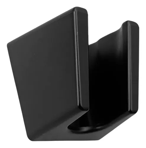 REF HF10-07 SOPORTE TELEDUCHA FIJO COLOR NEGRO