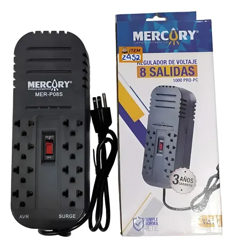 REF ECA114 REGULADOR VOLTAJE 8 SALIDAS 1000-125V