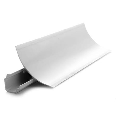 MEDIA CAÑA BASE 9 PVC