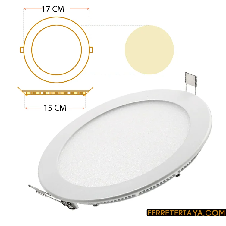 REF IPL12 PANEL 12W INCRUSTAR REDONDO CALIDA