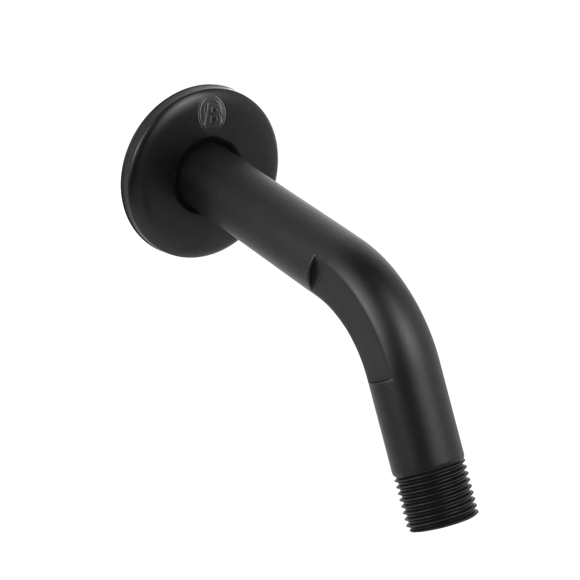 REF FA25082 TUBO CURVO EN ABS CON ESCUDO NEGRO