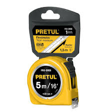 REF 21606 FLEXOMETRO DE 5 METROS MARCA PRETUL