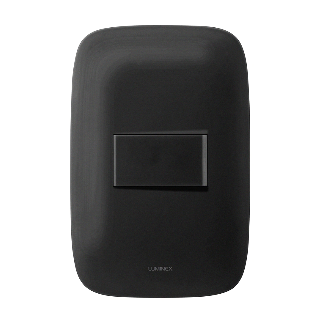 INTERRUPTOR SENCILLO GALICA2 NEGRO REF GL2-010N