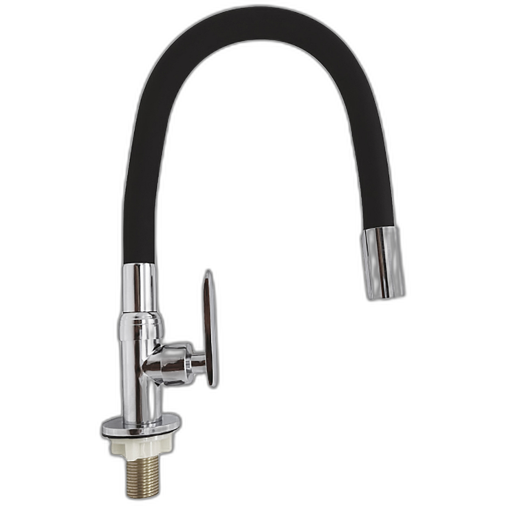 REF JGA39 LLAVE LAVAPLATOS FLEXIBLE NEGRA