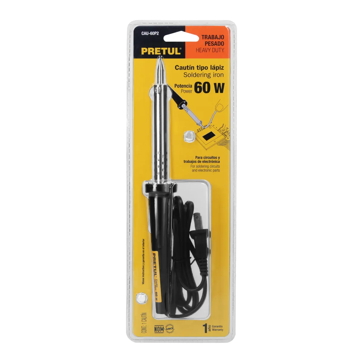 CAUTIN 60W TIPO LAPIZ REF 22810