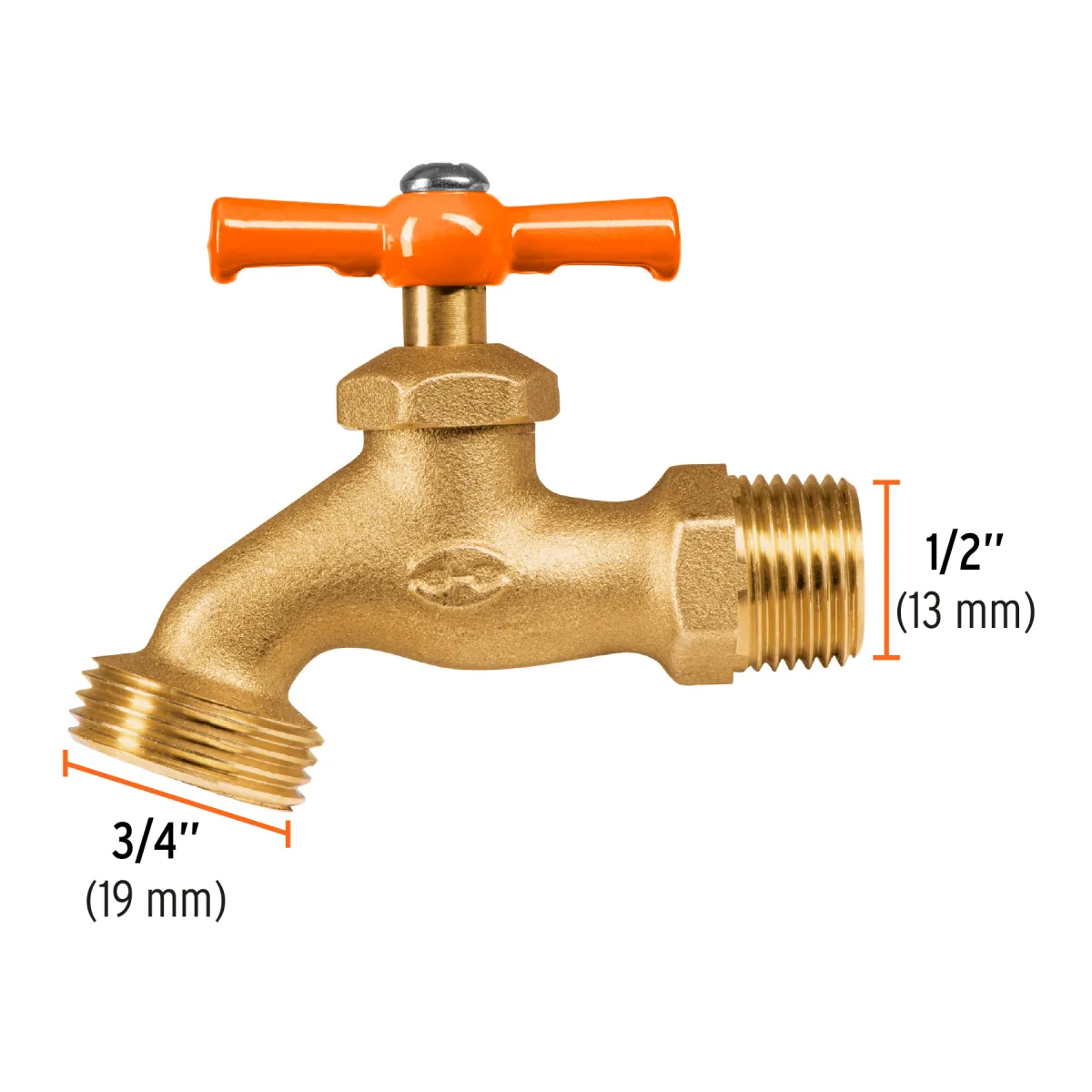 REF 100817  LLAVE JARDIN TRUPER SEMI PESADO