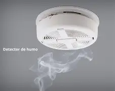 REF SEN32 DETECTOR DE HUMO DC 9 V CON BATERIA