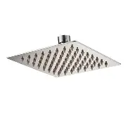 REF VQAR006 PLATO DUCHA CUADRADO ACERO INOXIDABLE MARCA MERCURY