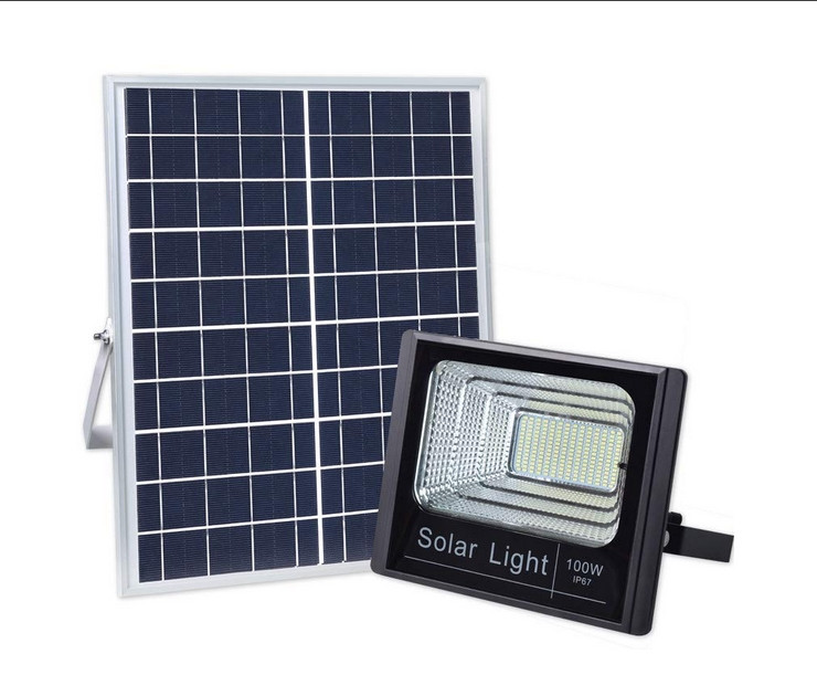 REF SFL01 REFLECOR 100W CON PANEL SOLAR
