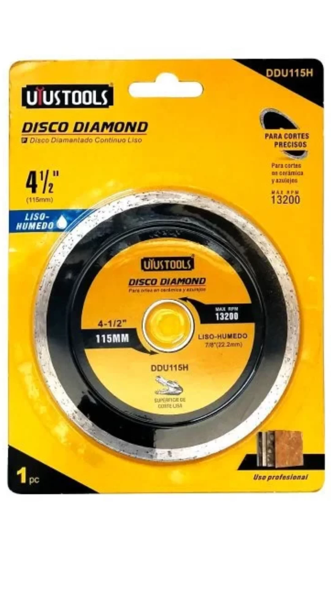 REF DDU115H  DISCO CONTINUO GENERICO 4 1/2