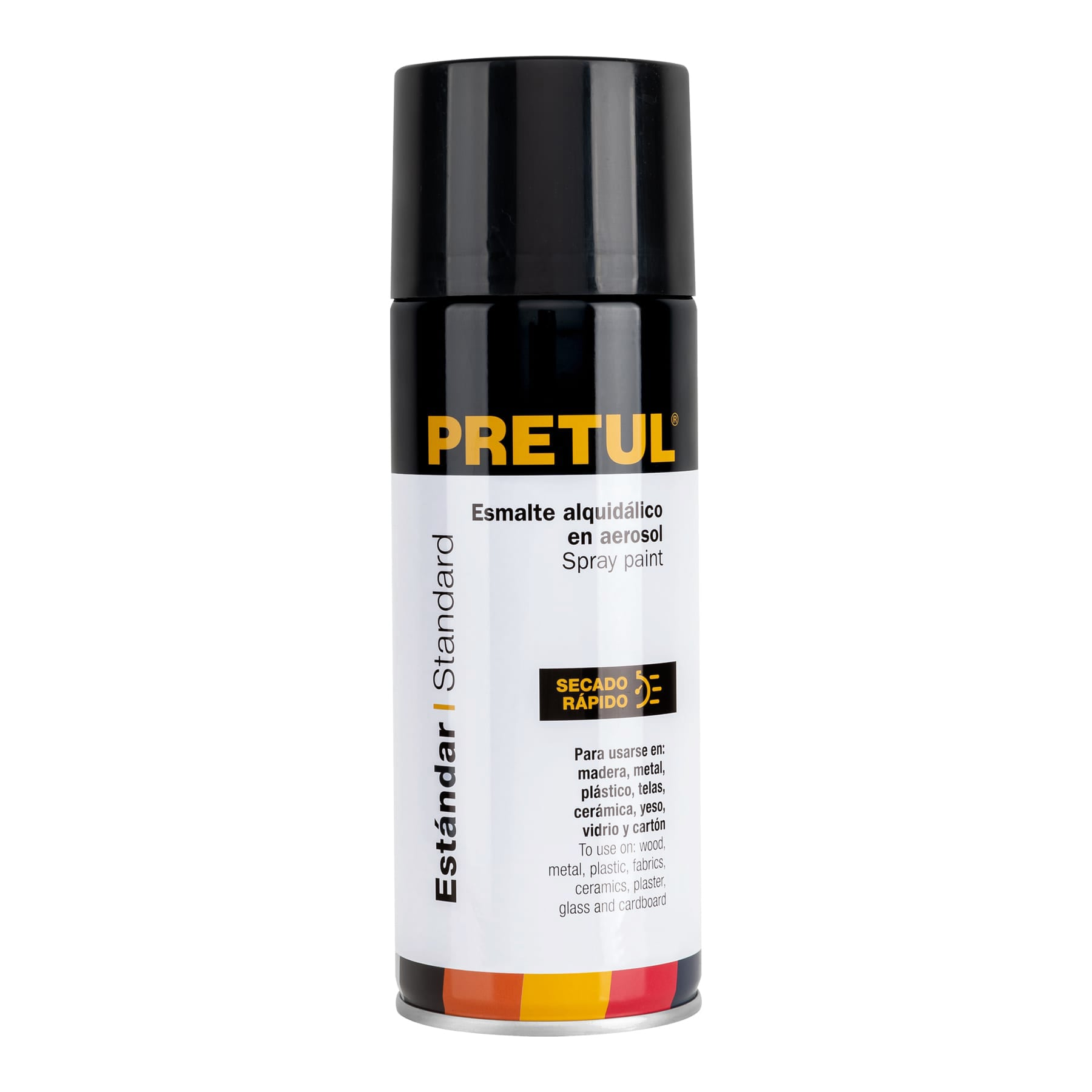 REF 27172 PINTURA AEROSOL NEGRO MATE, PRETUL