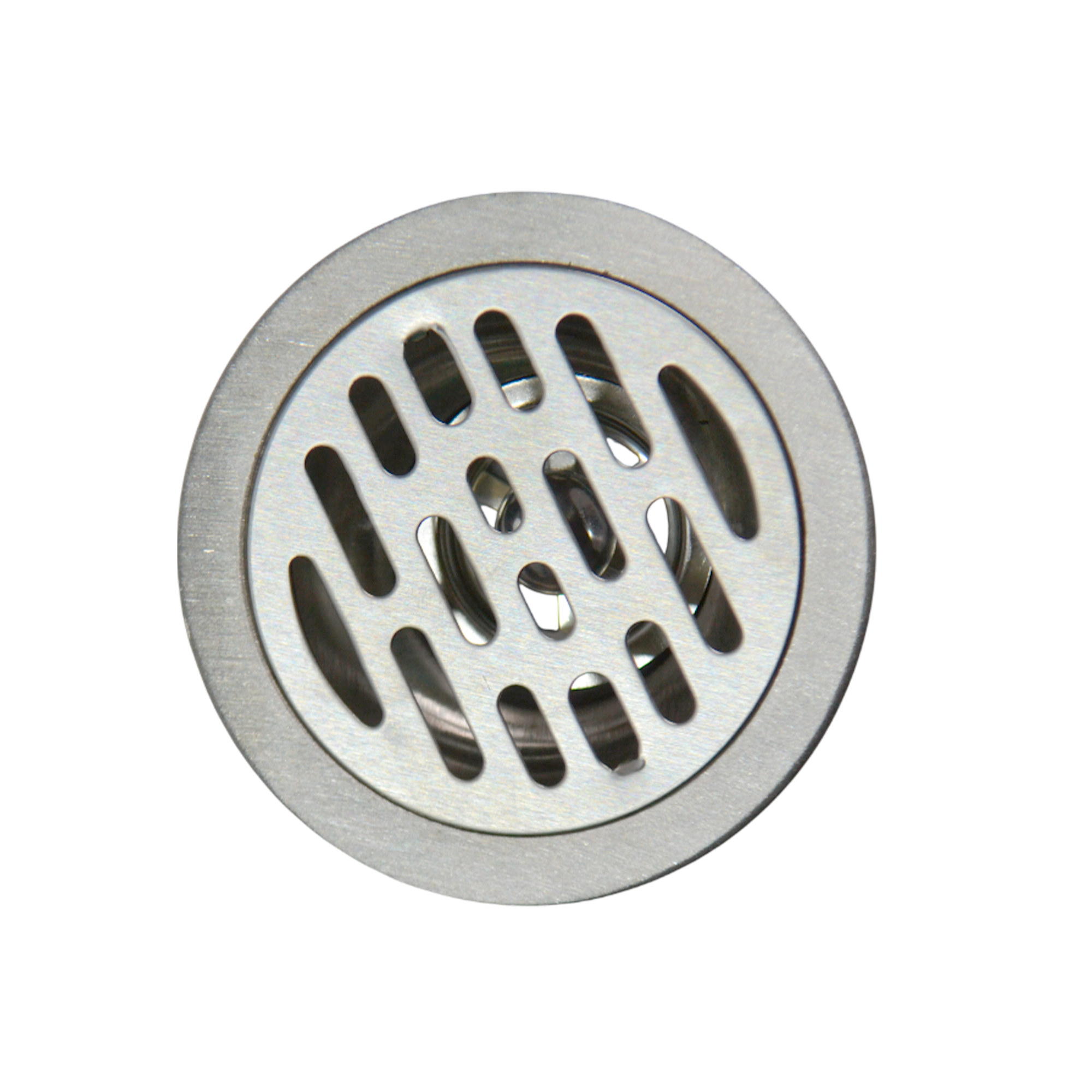 REF D0010FD REJILLA 10 X 10 REDONDA CROMADA ACERO INOXIDABLE, MARCA HICASA
