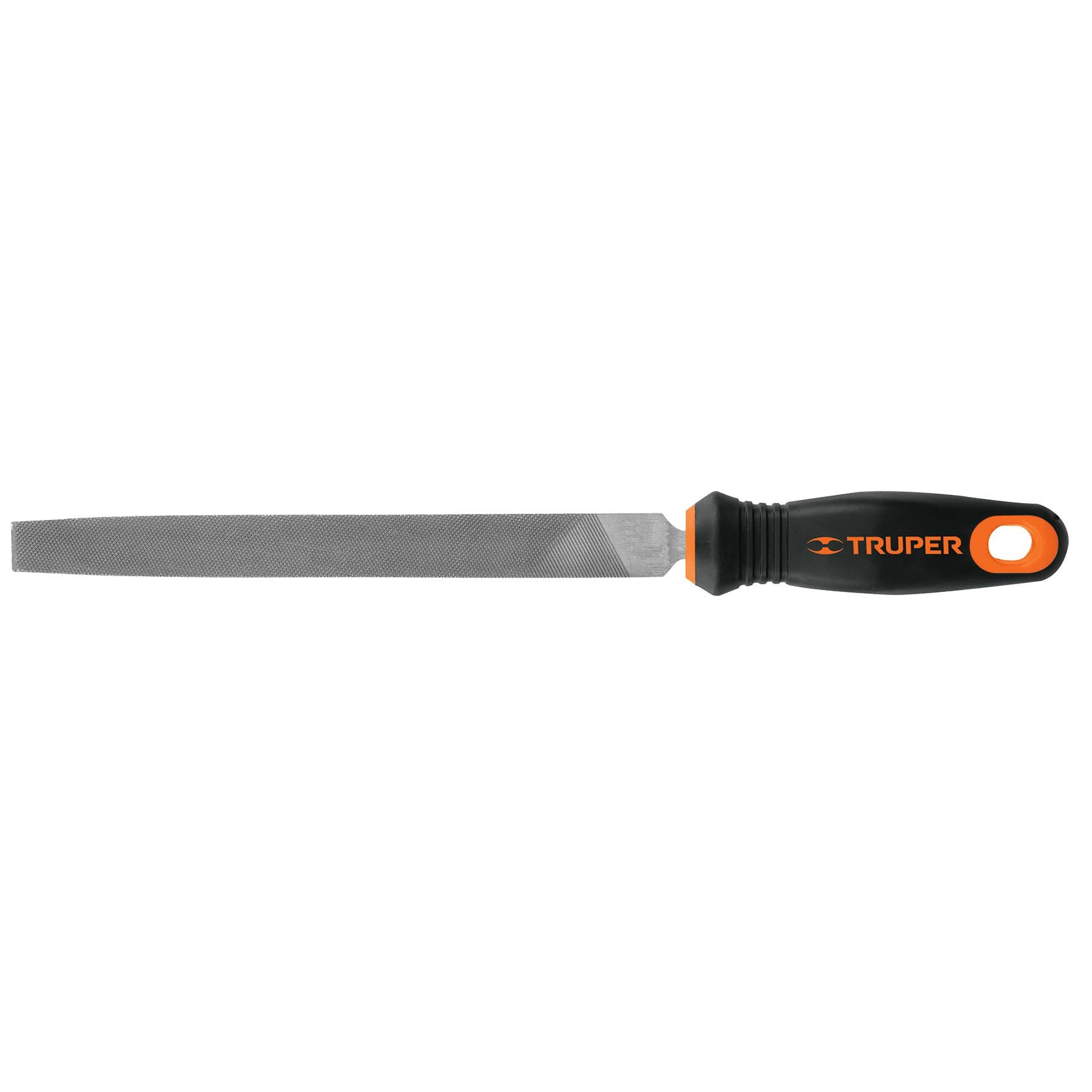 REF 15311 LIMA BASTARDA PLANA 8" CON MANGO, MARCA TRUPER