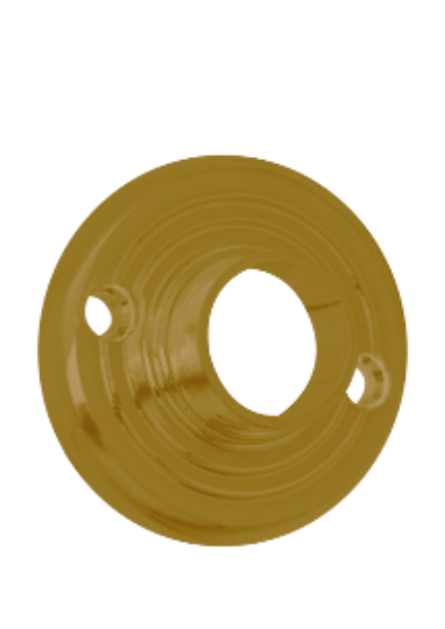 PLAFON CERRADO 1" DORADO