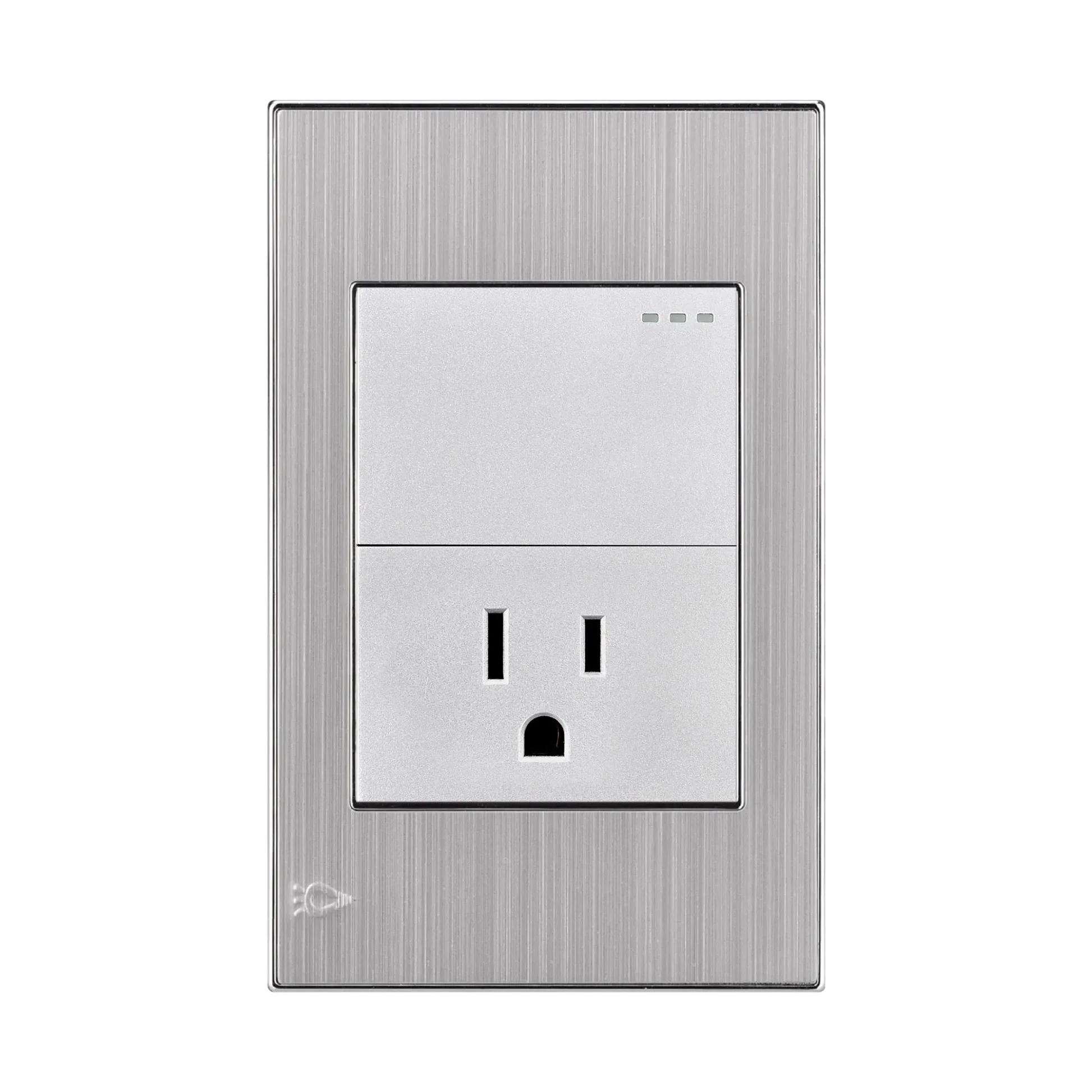 REF ETI47 TOMA+ INTERRUPTOR  STAINLESS