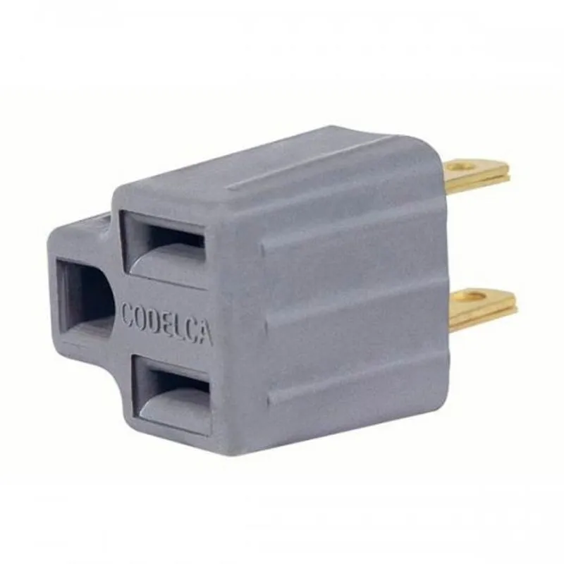 REF ECA25 CONVERTIDOR 3 EN 2 POLO TIERRA