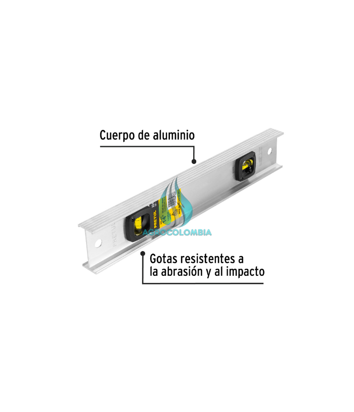 REF 22546 NIVEL 14" ALUMINIO