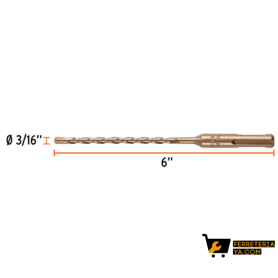 REF 101143 BROCA PARA CONCRETO 3/16