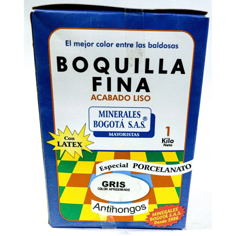 REF 0077 BOQUILLA FINA GRIS