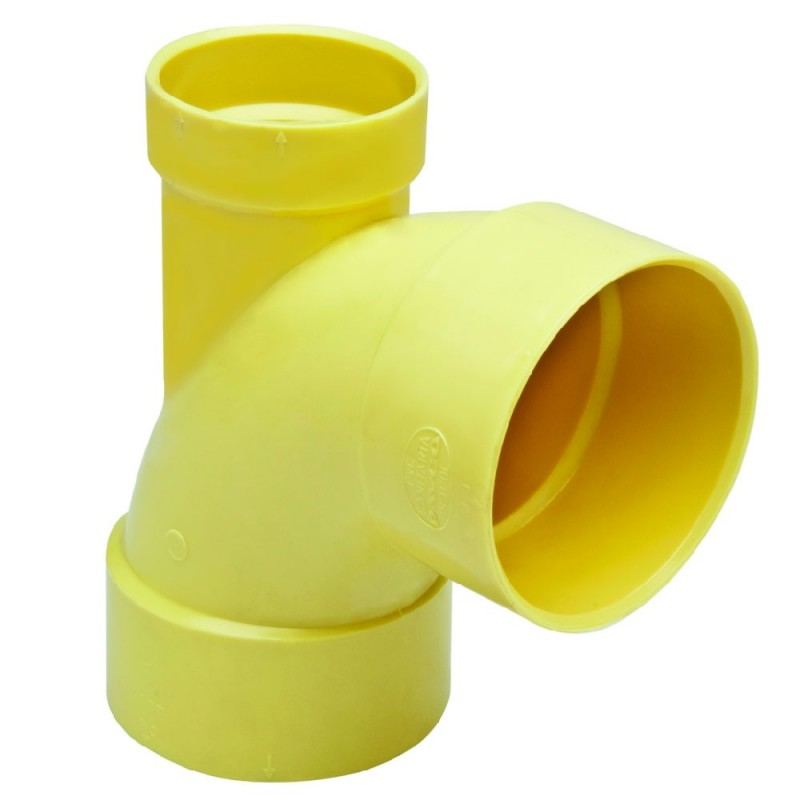 REF 2901156 CODO SANITARIO REVENTILADO DE 3" X 2"MARCA PAVCO
