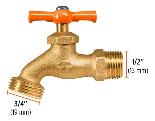 REF 13147 LLAVE JARDIN DE 1/2 EMPAQUE BLISTER MARCA TRUPER