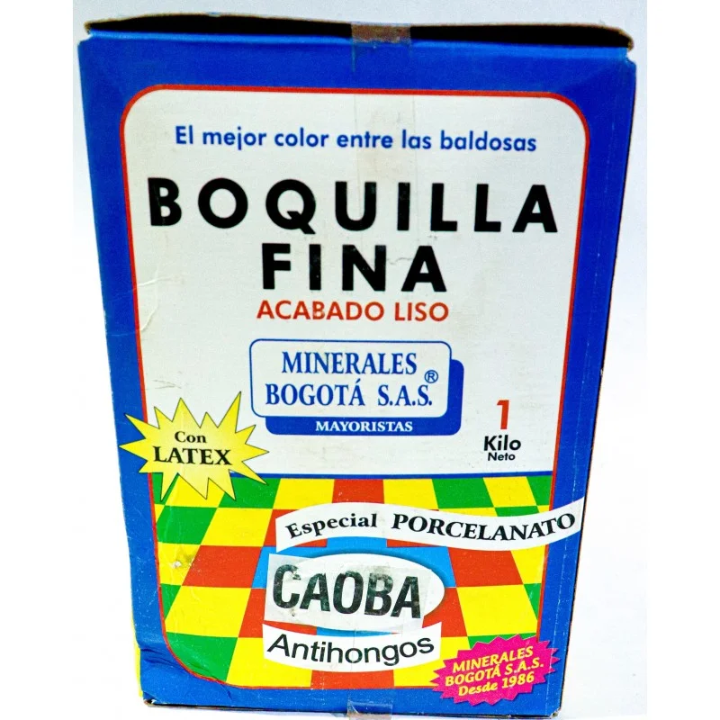 REF B01009 BOQUILLA CAOBA FINA 1 KG