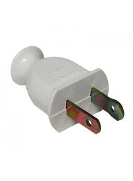 REF 00192P CLAVIJA AEREA PLANA BLANCA MARCA AVE