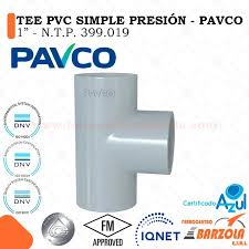 REF 2901481 TEE PRESIÓN DE 1" MARCA PAVCO