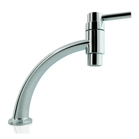 REF FA12163 LLAVE SENCILLA MESON 
LAVAMANOS EN ABS CROMADA 
MANIJA TIPO PALANCA MARCA BOCCHERINI
