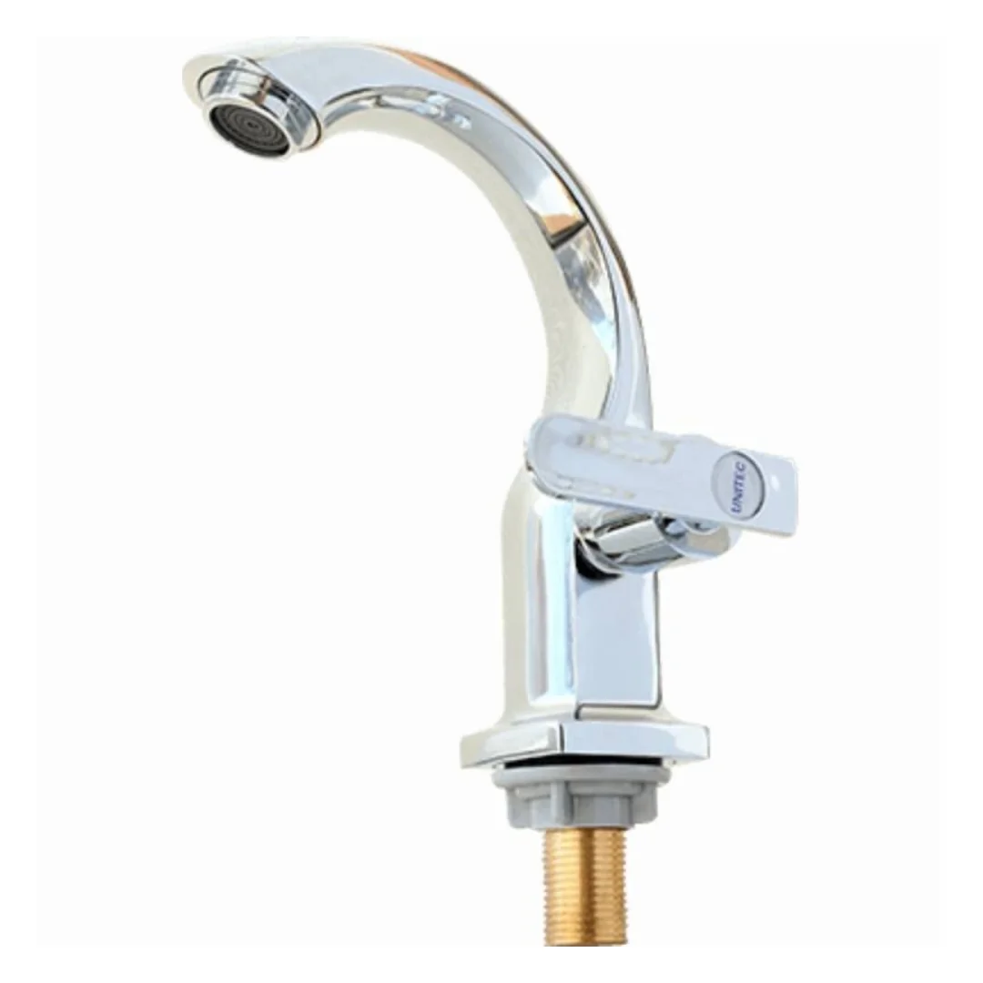 REF FA12162 LLAVE SENCILLA MESON 
LAVAMANOS EN ABS CROMADA 
MANIJA TIPO CRUCETA