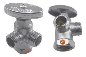 REF YW377 REGISTRO DOBLE EN ZINC DE 1/2 X 
1/2 X 1/2
