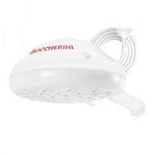 DUCHA ELECTRICA BOCCHERINI PREMIUM ZENT 110 V BLANCA, (CON MANGUERA)