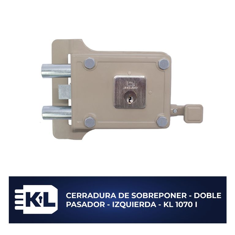 CERRADURA SOBREPONER IZQUIERDA KL