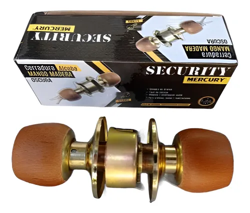 CERRADURA DE POMO MADERA ALCOBA REF 800036