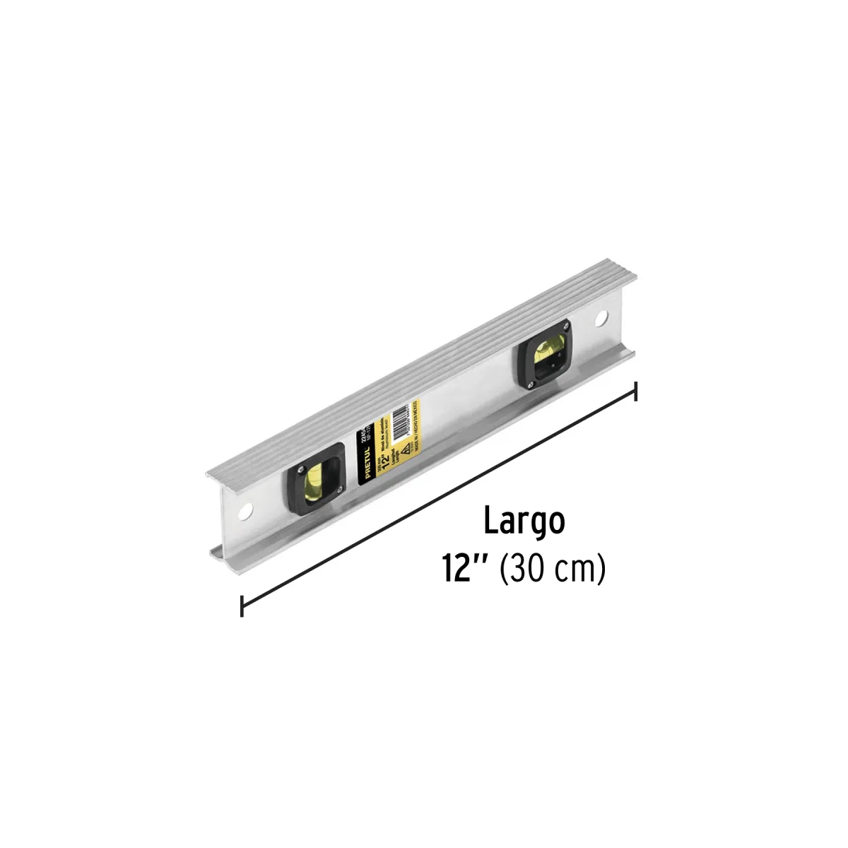 NIVEL 12"ALUMINIO REF 22454