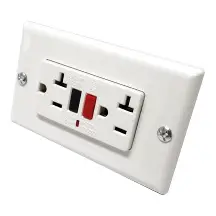 REF WS162-501 TOMA GFCI DOBLE FALLA TIERRA 20 A 125 V