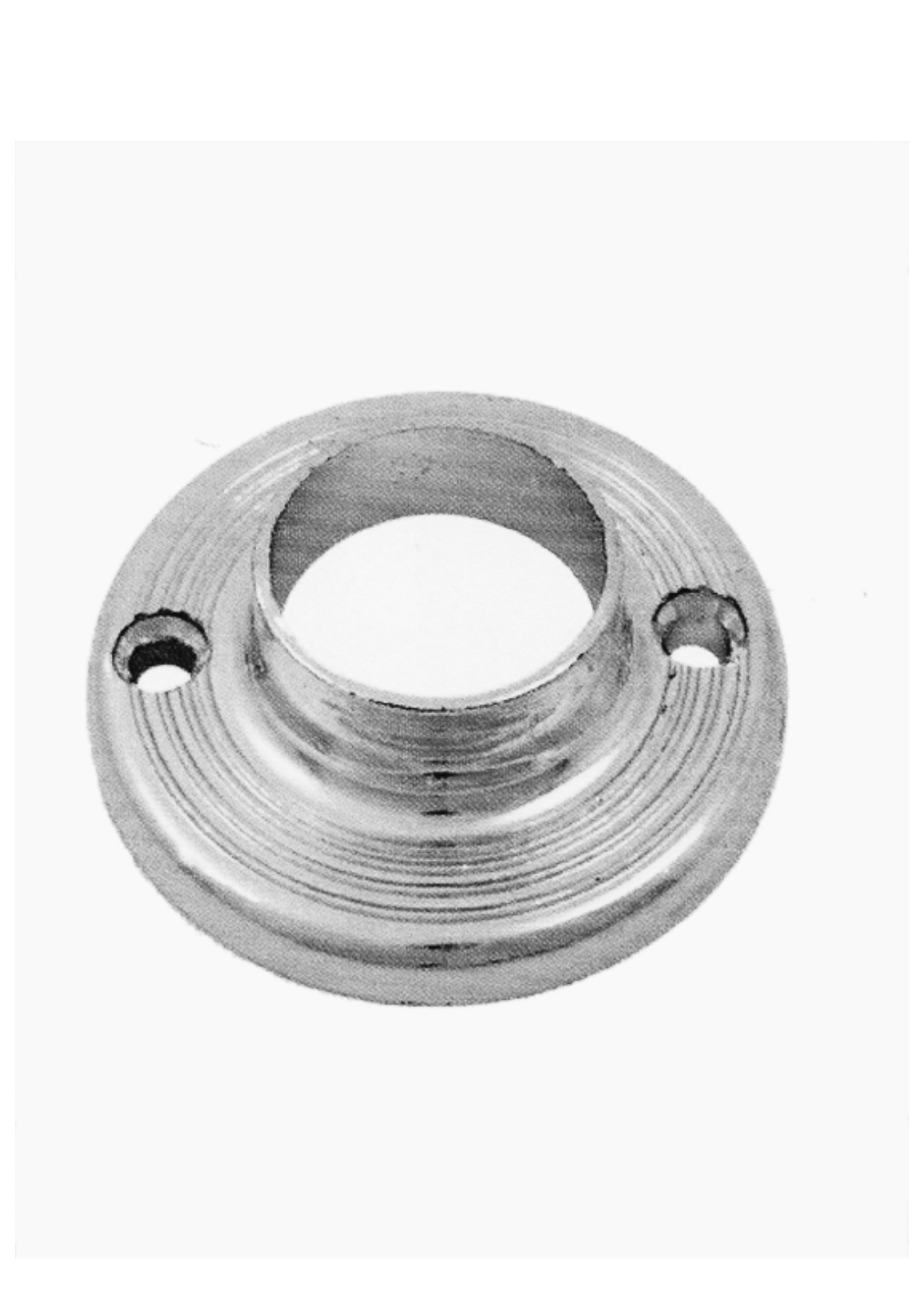 PLAFON CERRADO 1" CROMADO