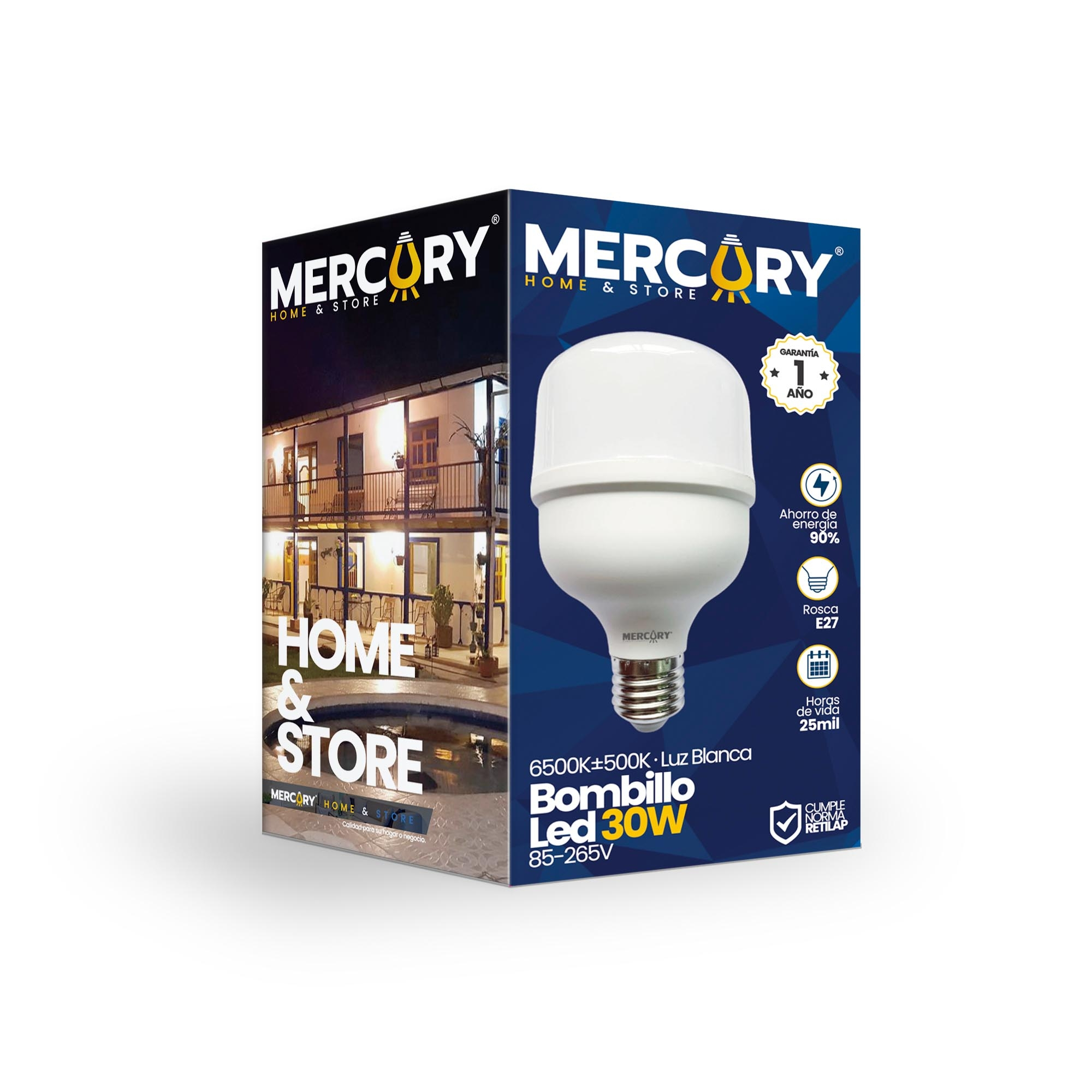 REF MER-11 BOMBILLO 30W LUZ BLANCA