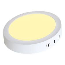 REF IPL42 PANEL REDONDO SOBREPONER LUZ CALIDA 3500K